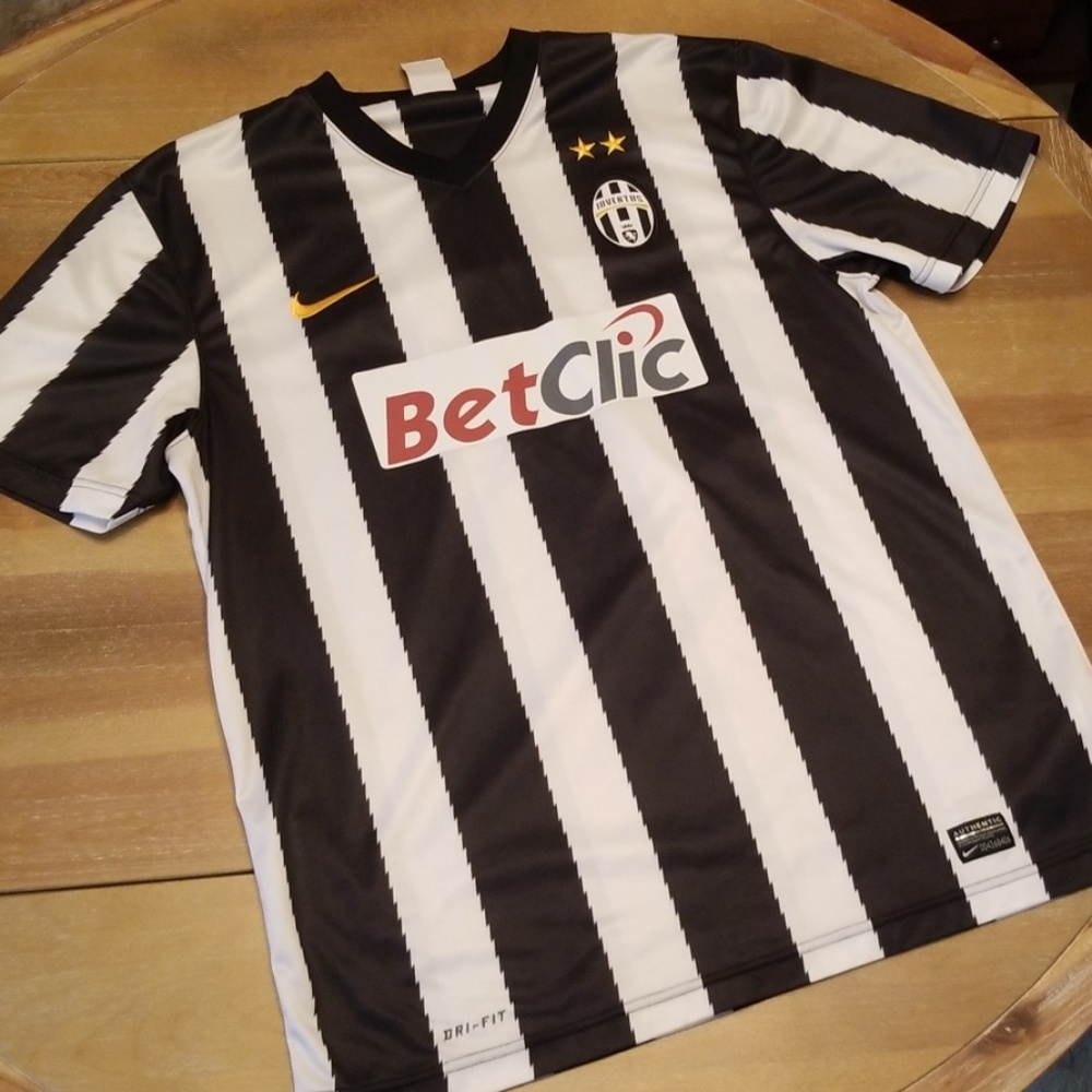 Like New Men's L Juventus Authentic Soccer Jersey